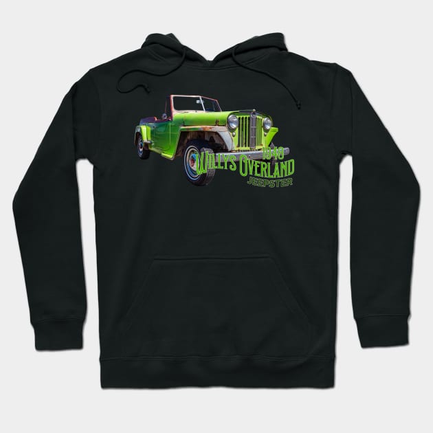 1948 Willys Overland Jeepster Hoodie by Gestalt Imagery